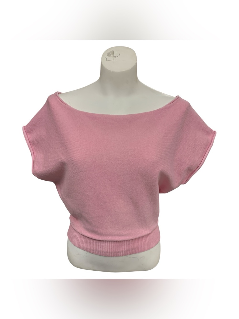 Willow & Wind Light Pink Boatneck Dolman Sleeve Knit Top Size M